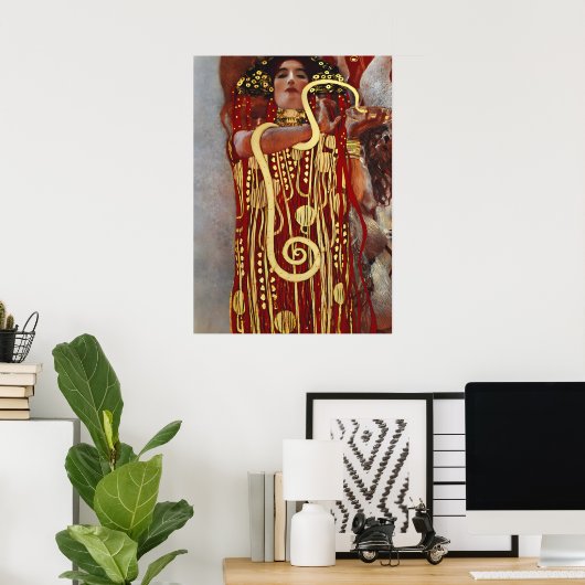 Gustav Klimt Hygieia Posters & Prints (Thuiskantoor)