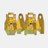 Gustav Klimt is het beroemde schilderij The Kiss. Bedankdoosjes (Uitgevouwen)