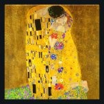 Gustav Klimt is het beroemde schilderij The Kiss. Foto Afdruk<br><div class="desc">Gustav Klimt is het beroemde schilderij The Kiss. Foto afdrukken. beroemd schilderij van Gustav Klimt.</div>