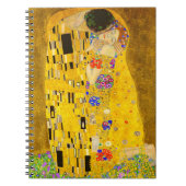 Gustav Klimt is het beroemde schilderij The Kiss. Notitieboek (Voorkant)