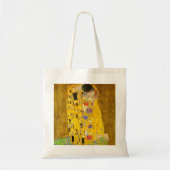 Gustav Klimt is het beroemde schilderij The Kiss. Tote Bag (Voorkant)