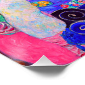 Gustav Klimt is het beroemde schilderij The Virgin Perfect Poster (Hoek)