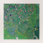 Gustav Klimt - Italiaans landschap tuin Legpuzzel (Horizontaal)