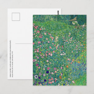 Gustav Klimt - Italiaans tuinlandschap Briefkaart