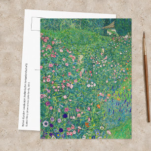 Gustav Klimt - Italiaans tuinlandschap Briefkaart