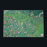 Gustav Klimt - Italiaans tuinlandschap Deurmat<br><div class="desc">Italiaans tuinlandschap / Italiaans tuinbouwlandschap - Gustav Klimt,  Oil on Canvas,  1913</div>
