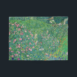 Gustav Klimt - Italiaans tuinlandschap Fleece Deken<br><div class="desc">Italiaans tuinlandschap / Italiaans tuinbouwlandschap - Gustav Klimt,  Oil on Canvas,  1913</div>