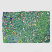 Gustav Klimt - Italiaans tuinlandschap Golfhanddoek (Horizontaal)