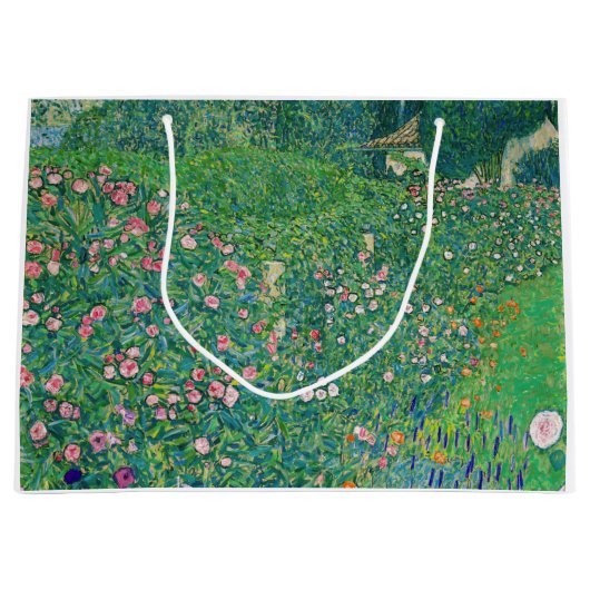 Gustav Klimt - Italiaans tuinlandschap Groot Cadeauzakje (Voorkant)