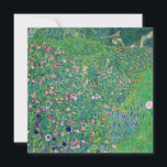 Gustav Klimt - Italiaans tuinlandschap Kaart<br><div class="desc">Italiaans tuinlandschap / Italiaans tuinbouwlandschap - Gustav Klimt,  Oil on Canvas,  1913</div>