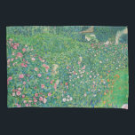 Gustav Klimt - Italiaans tuinlandschap Kussensloop<br><div class="desc">Italiaans tuinlandschap / Italiaans tuinbouwlandschap - Gustav Klimt,  Oil on Canvas,  1913</div>