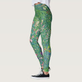 Gustav Klimt - Italiaans tuinlandschap Leggings (Links)