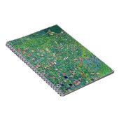 Gustav Klimt - Italiaans tuinlandschap Notitieboek (Rechterzijde)