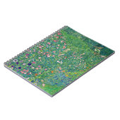 Gustav Klimt - Italiaans tuinlandschap Notitieboek (Linkerzijde)
