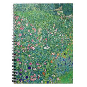 Gustav Klimt - Italiaans tuinlandschap Notitieboek