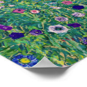 Gustav Klimt - Italiaans tuinlandschap Poster (Hoek)