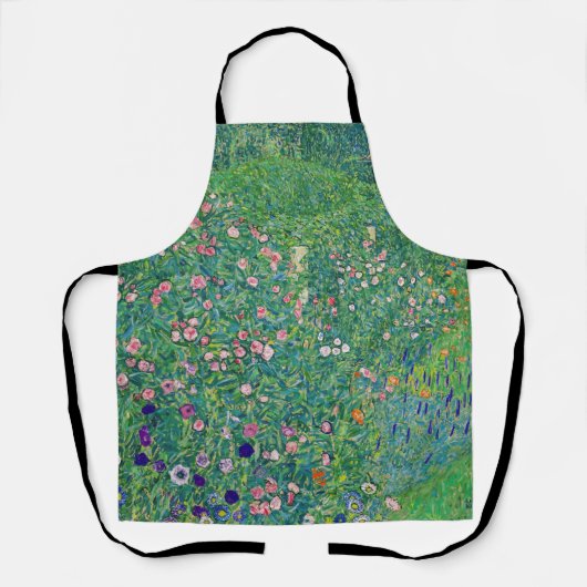 Gustav Klimt - Italiaans tuinlandschap Schort (Voorkant)