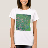 Gustav Klimt - Italiaans tuinlandschap T-shirt (Voorkant)