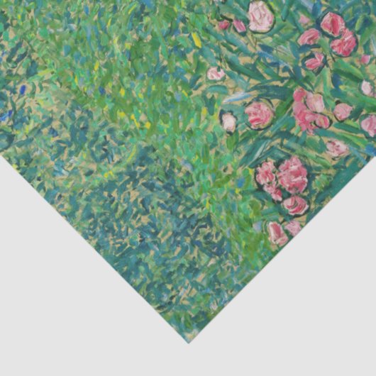 Gustav Klimt - Italiaans tuinlandschap Tissuepapier (Detail)