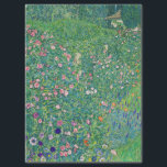 Gustav Klimt - Italiaans tuinlandschap Tissuepapier<br><div class="desc">Italiaans tuinlandschap / Italiaans tuinbouwlandschap - Gustav Klimt,  Oil on Canvas,  1913</div>
