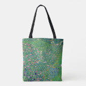Gustav Klimt - Italiaans tuinlandschap Tote Bag (Achterkant)