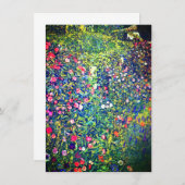 Gustav Klimt Italiaanse Garden Kaart (Voorkant / Achterkant)