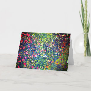 Gustav Klimt Italiaanse tuin