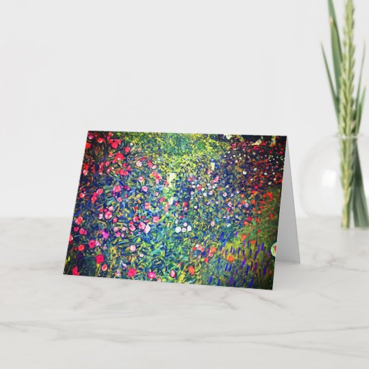 Gustav Klimt Italiaanse tuin (Voorkant)
