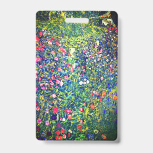 Gustav Klimt Italiaanse tuin Badge