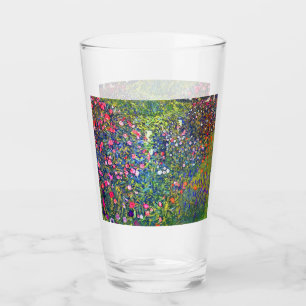 Gustav Klimt Italiaanse tuin Glas
