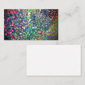 Gustav Klimt Italiaanse tuin Informatiekaartje (Voorkant / Achterkant)