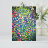 Gustav Klimt Italiaanse tuin Kaart (Staand voorkant)