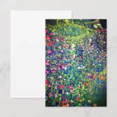 Gustav Klimt Italiaanse tuin Kaart (Voorkant / Achterkant)
