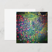 Gustav Klimt Italiaanse tuin Kaart (Voorkant / Achterkant)