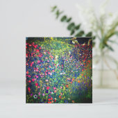 Gustav Klimt Italiaanse tuin Kaart (Staand voorkant)