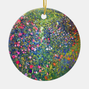 Gustav Klimt Italiaanse tuin Keramisch Ornament