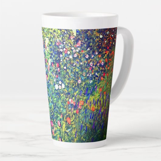 Gustav Klimt Italiaanse tuin Latte Mok (Rechterhoek)