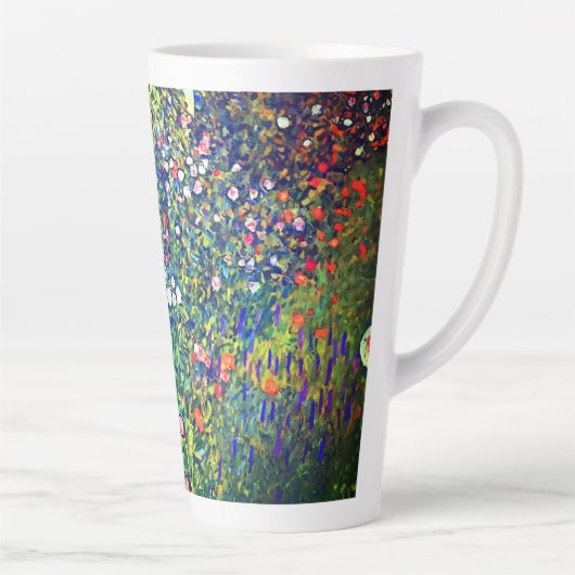 Gustav Klimt Italiaanse tuin Latte Mok (Rechts)