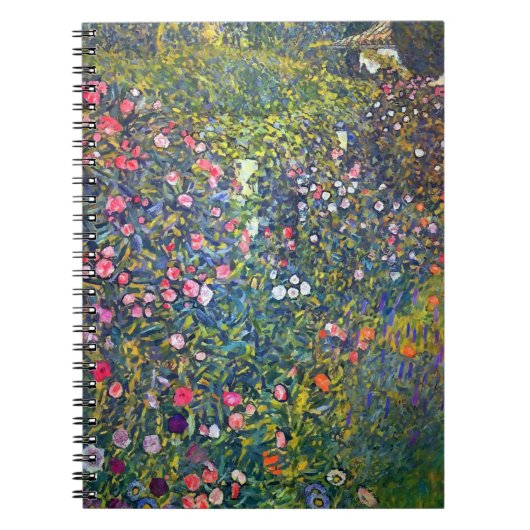 Gustav Klimt Italiaanse tuin Notitieboek (Voorkant)