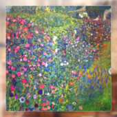 Gustav Klimt Italiaanse tuin Raamsticker (Vel 2)