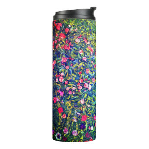 Gustav Klimt Italiaanse tuin Thermosbeker