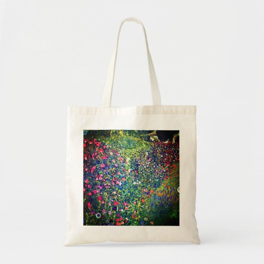 Gustav Klimt Italiaanse tuin Tote Bag (Voorkant)