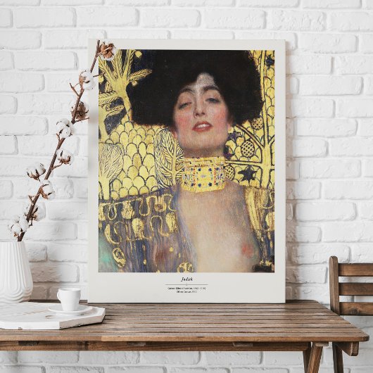 Gustav Klimt Judith Art Exhibition Print