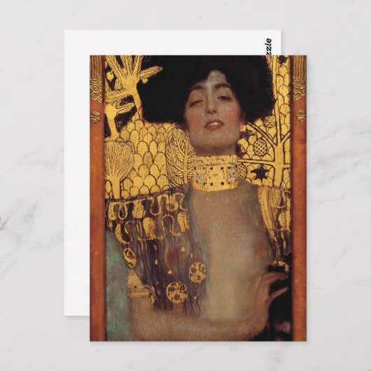 Gustav Klimt Judith Briefkaart (Voorkant / Achterkant)