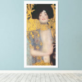 Gustav Klimt | Judith Canvas Afdruk (Insitu (Houten vloer))