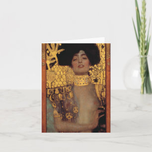 Gustav Klimt Judith Note Card Kaart