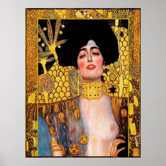 Gustav Klimt - Judith Poster (Voorkant)