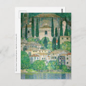 Gustav Klimt - Kerk in Cassone Briefkaart (Voorkant / Achterkant)