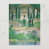 Gustav Klimt - Kerk in Cassone Briefkaart (Voorkant)