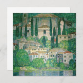 Gustav Klimt - Kerk in Cassone Kaart (Voorkant / Achterkant)